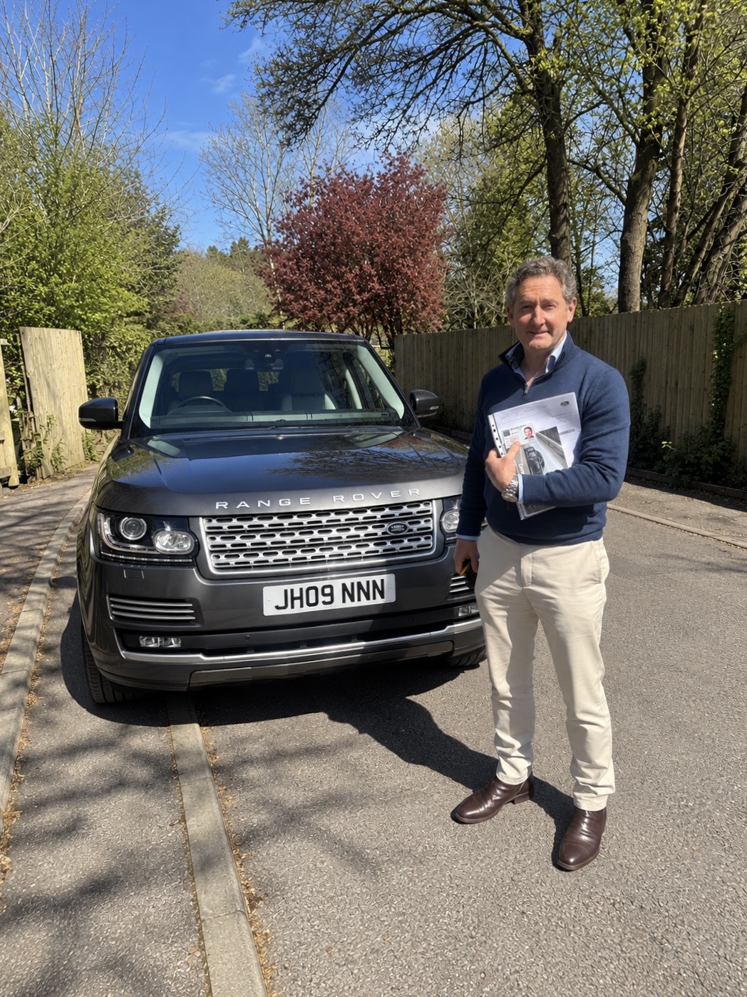 Range Rover Vogue delivery